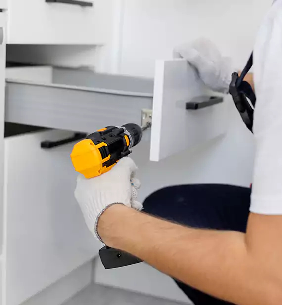 Bathroom Cabinet Remodel in Monroe