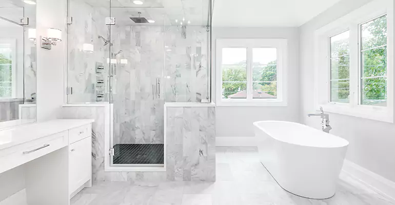 Full Shower Remodel in Monroe