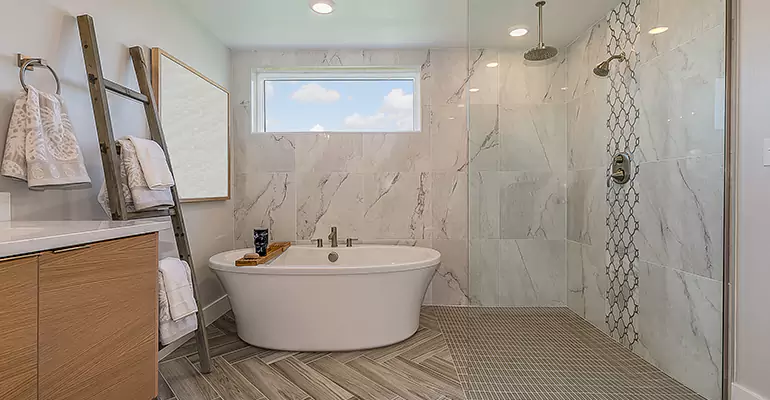Luxury Master Bath Designs in Monroe