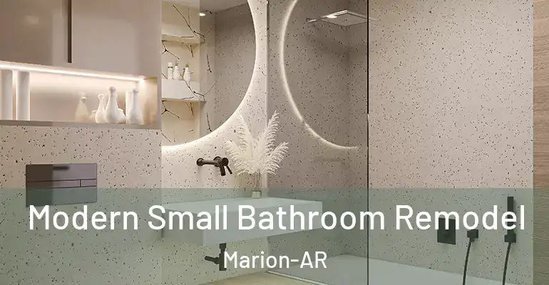 inner Bathroom imggen Modern Small Bathroom Remodel Marion-AR