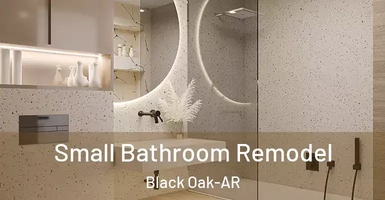 inner Bathroom imggen Small Bathroom Remodel Black Oak-AR
