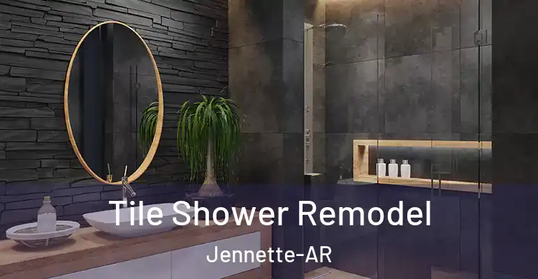 inner Bathroom imggen Tile Shower Remodel Jennette-AR